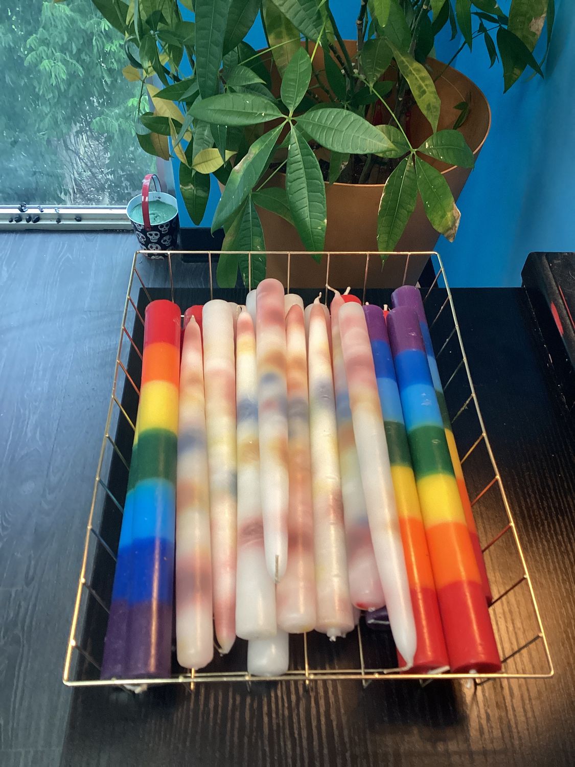 Chakra Candle Stick lg 