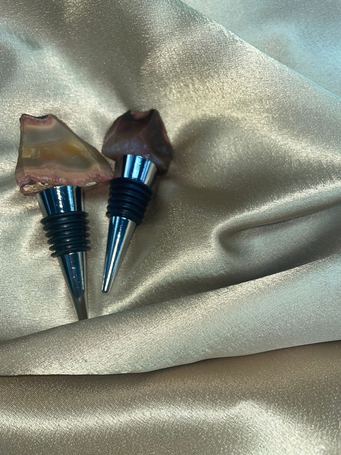 Carnelian Bottle Stoppers (Rough)