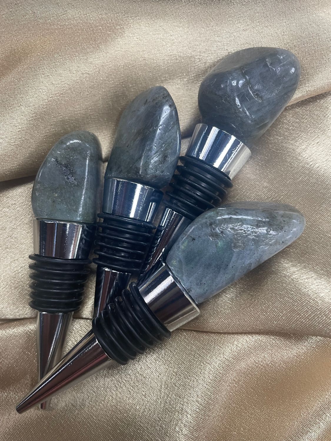 Labradorite Bottle Stoppers (Polished)