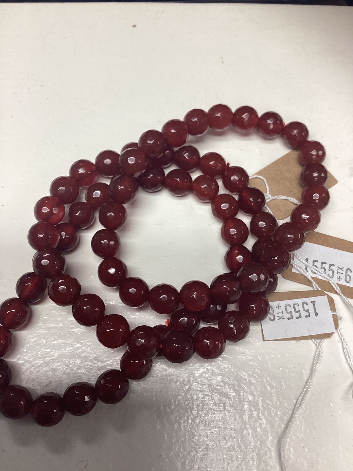 Carnelian Bracelet (Faceted)