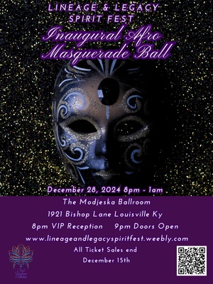 Premium Booth Vendor The Afro Masquerade Ball