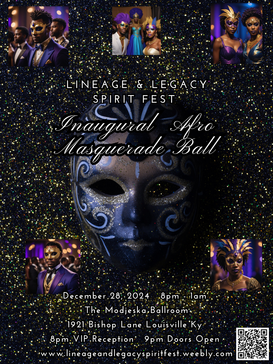 Afro Masquerade Ball - VIP Table for 4 Afro Masquerade Ball - VIP Table for 4