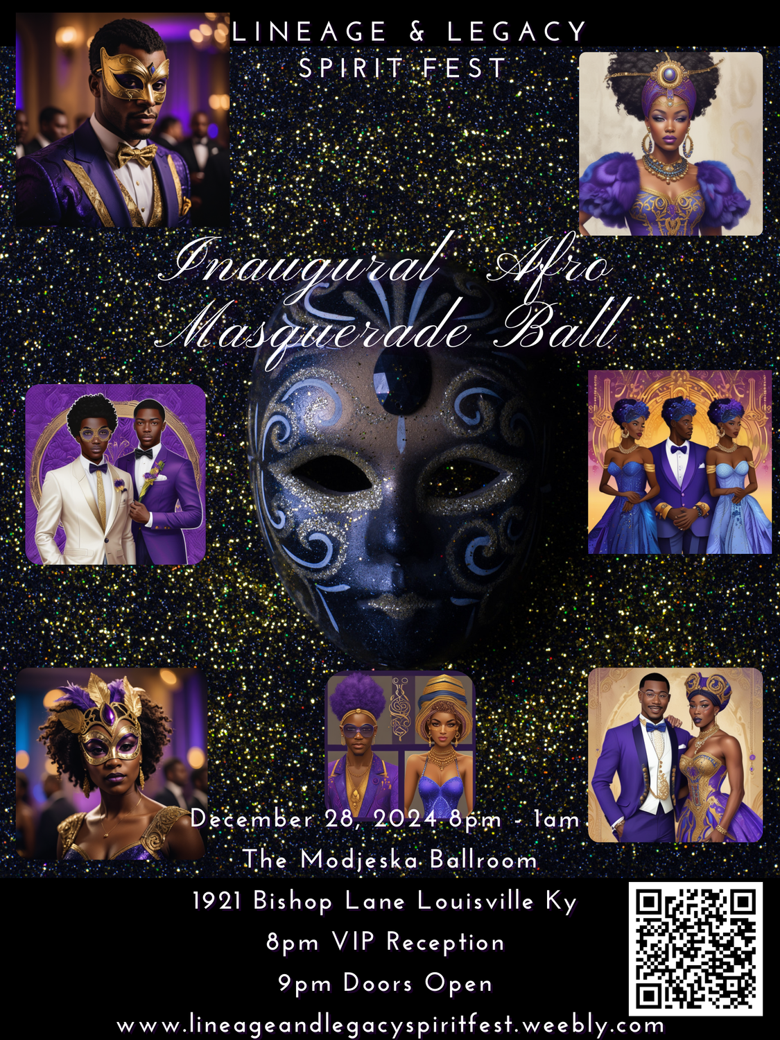 Afro Masquerade Ball - VIP Table for 2