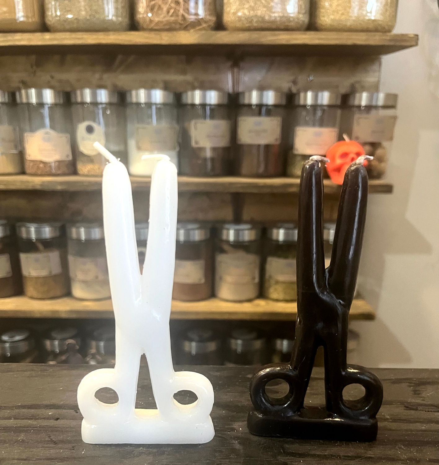 Scissor (Cord Cutting) Candle