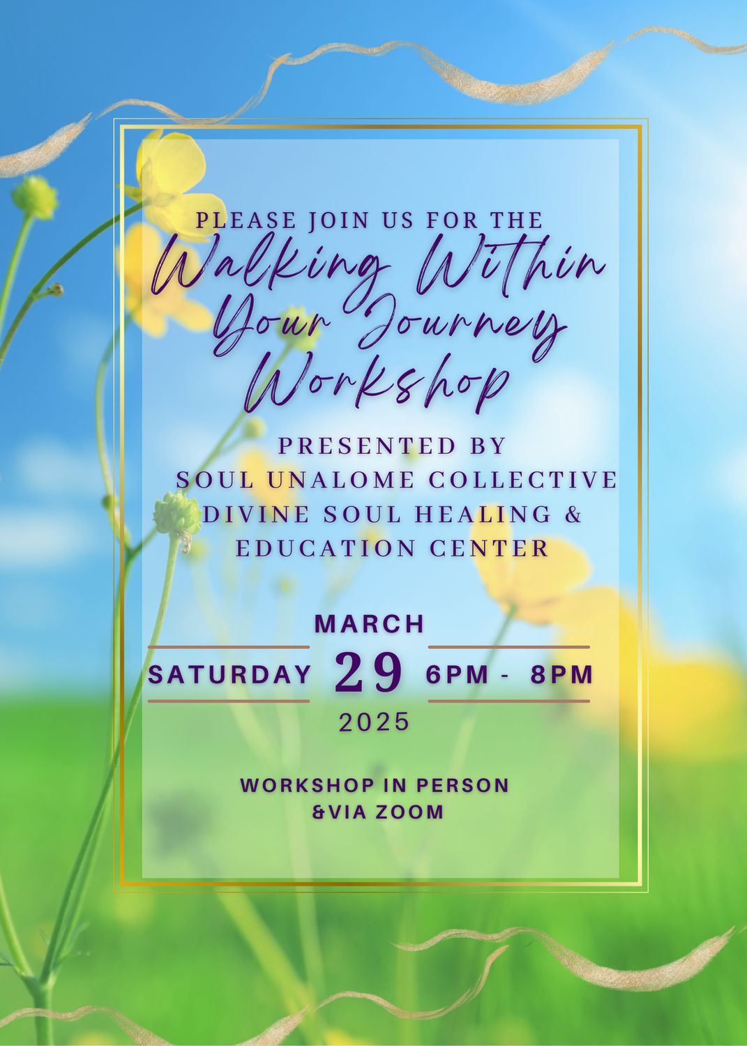 Walking Within Your Journey Workshop - 2025 Spiritual Vision Boards