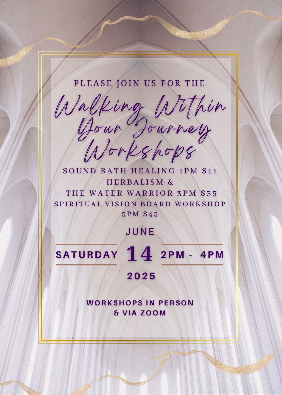 Walking Within Your Journey Workshop - 2025 Spiritual Vision Boards