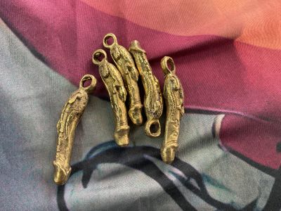 Phallus Brass Figurine