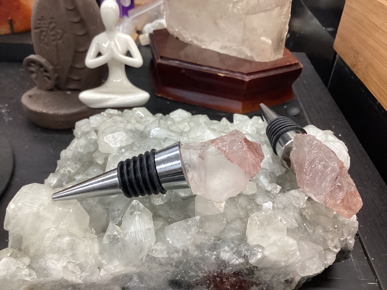 Fire Quartz Bottle Stopper