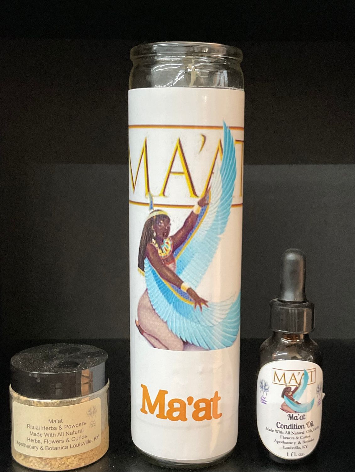 Ma&#39;at Fixed Candle