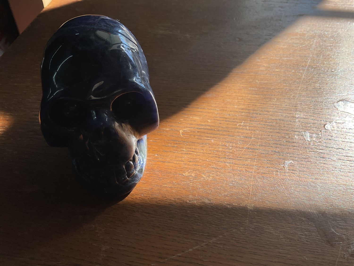 Sodalite Skull