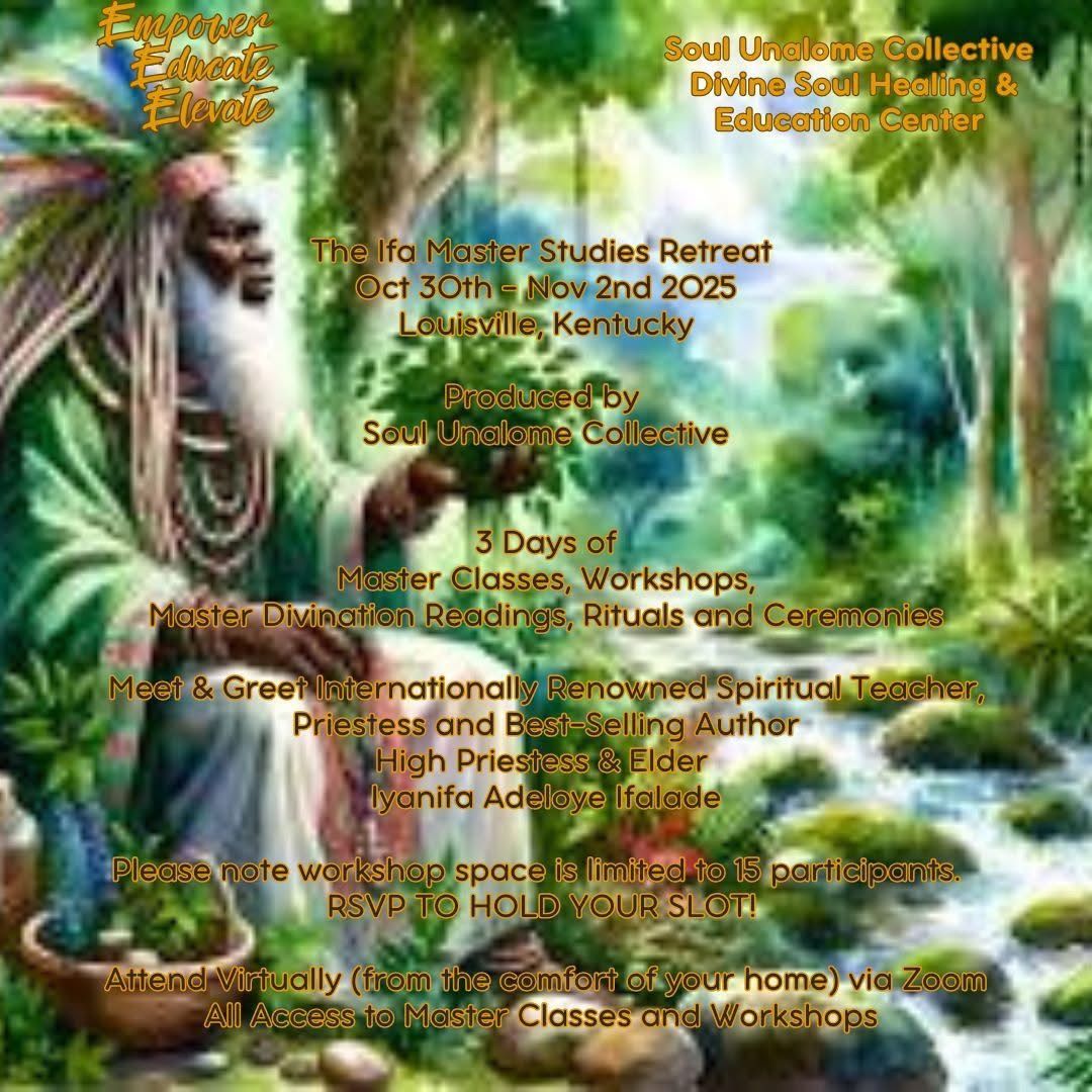 Ifa Master Studies Retreat-White Table