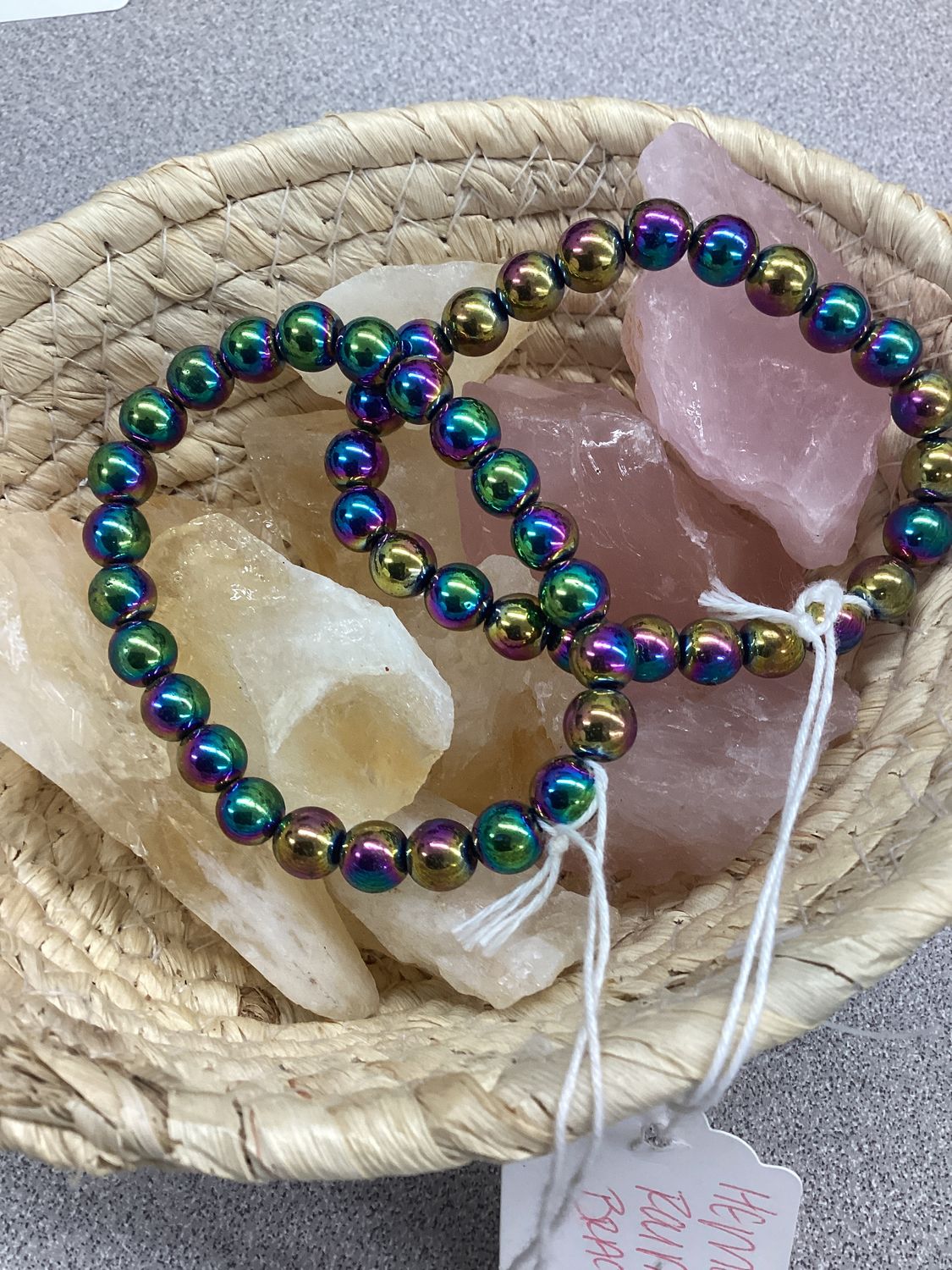 Hematite Rainbow Bracelet
