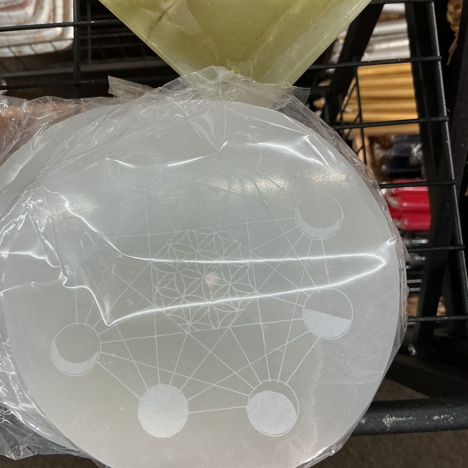 Selenite Phases of the Moon Charging Plate Selenite Phases of the Moon Charging Plate