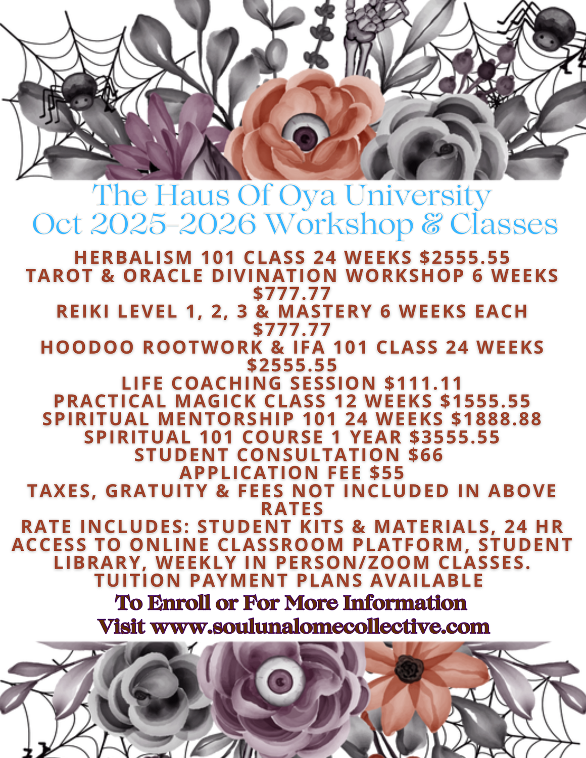 The Haus of Oya University Application Fee