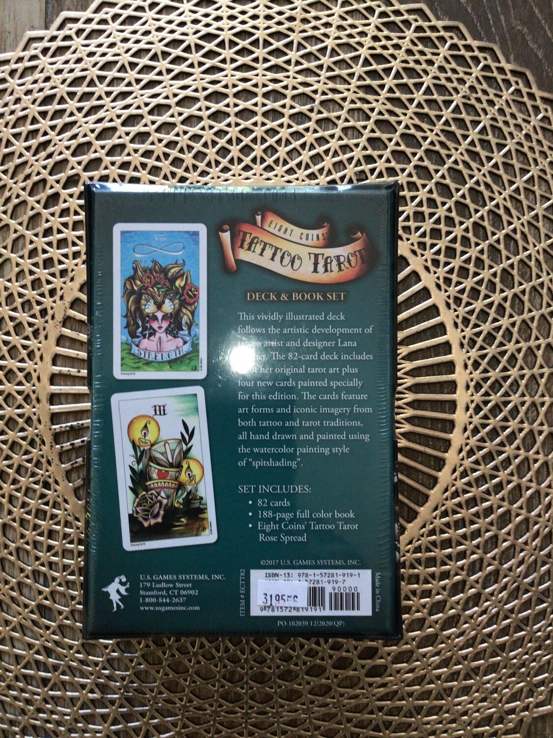 Eight Coins Tattoo Tarot