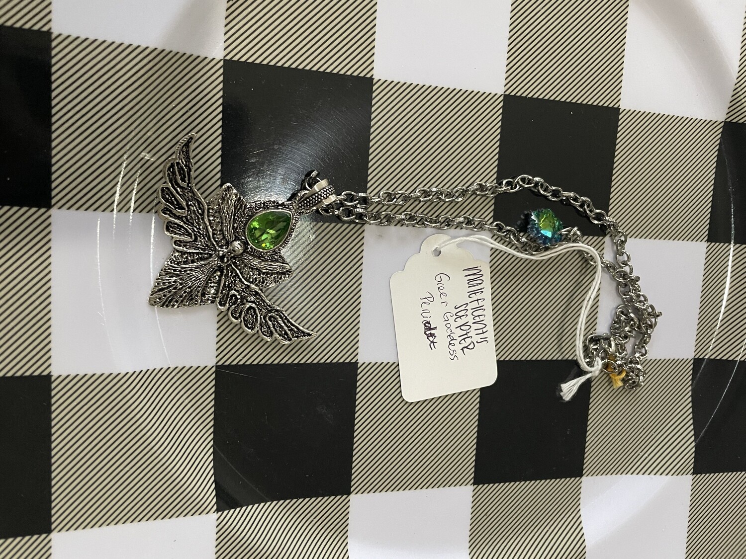 Maleficent's Scepter (Peridot Green Goddess)