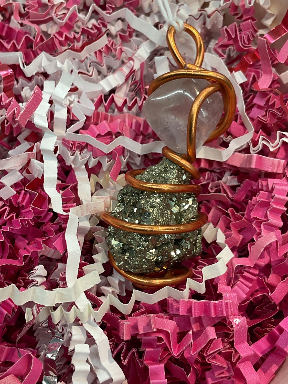 Faybelle Thorn (Clear Quartz Pyrite)