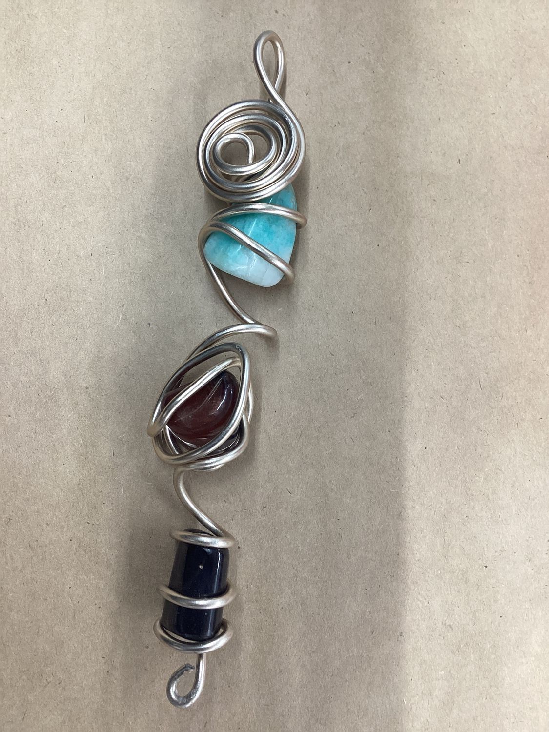 The Good Witches (Caribbean Amazonite Carnelian Garnet)