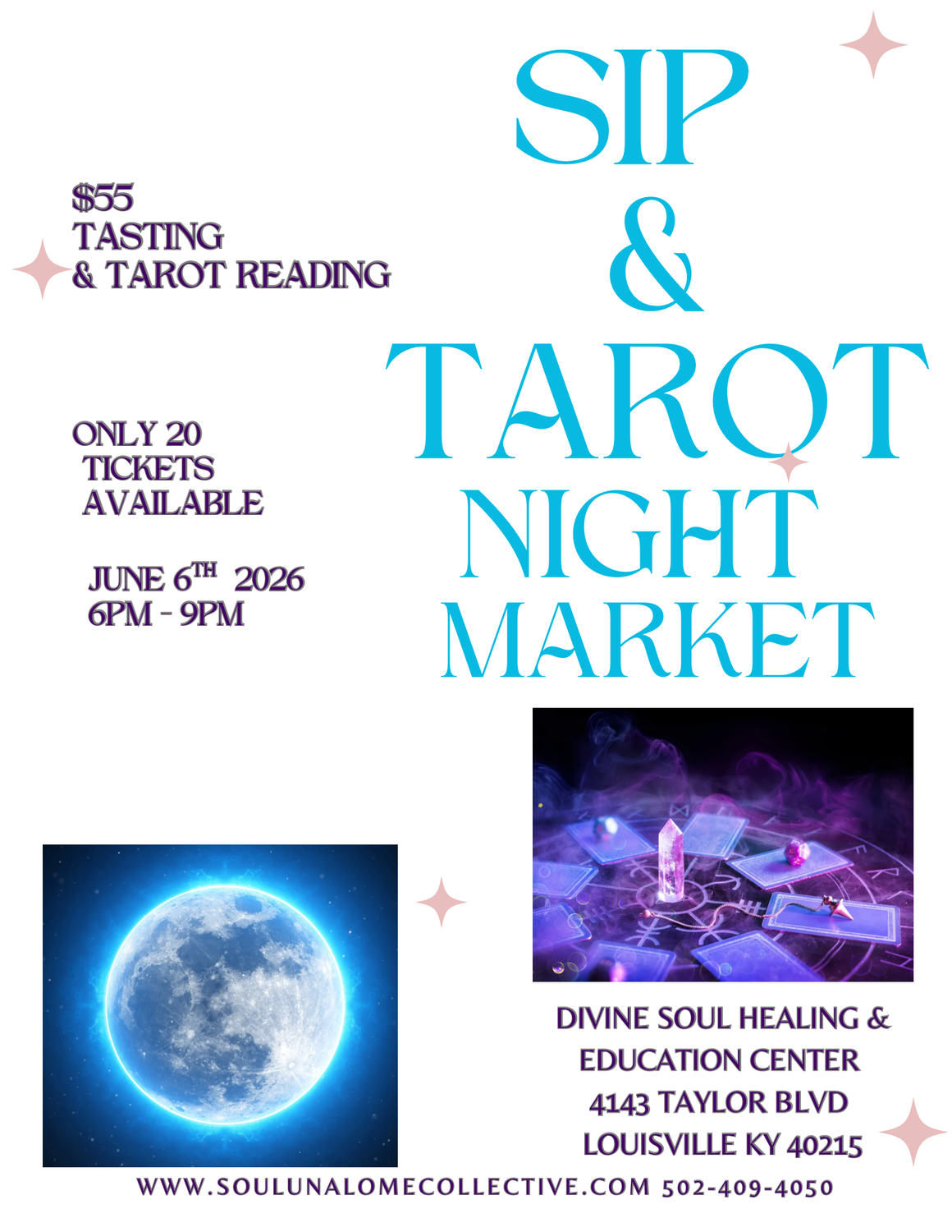 Sip &amp; Tarot Event