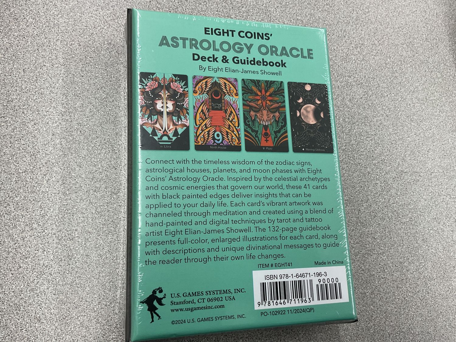 Eight Coins Tattoo Astrology Oracle Deck