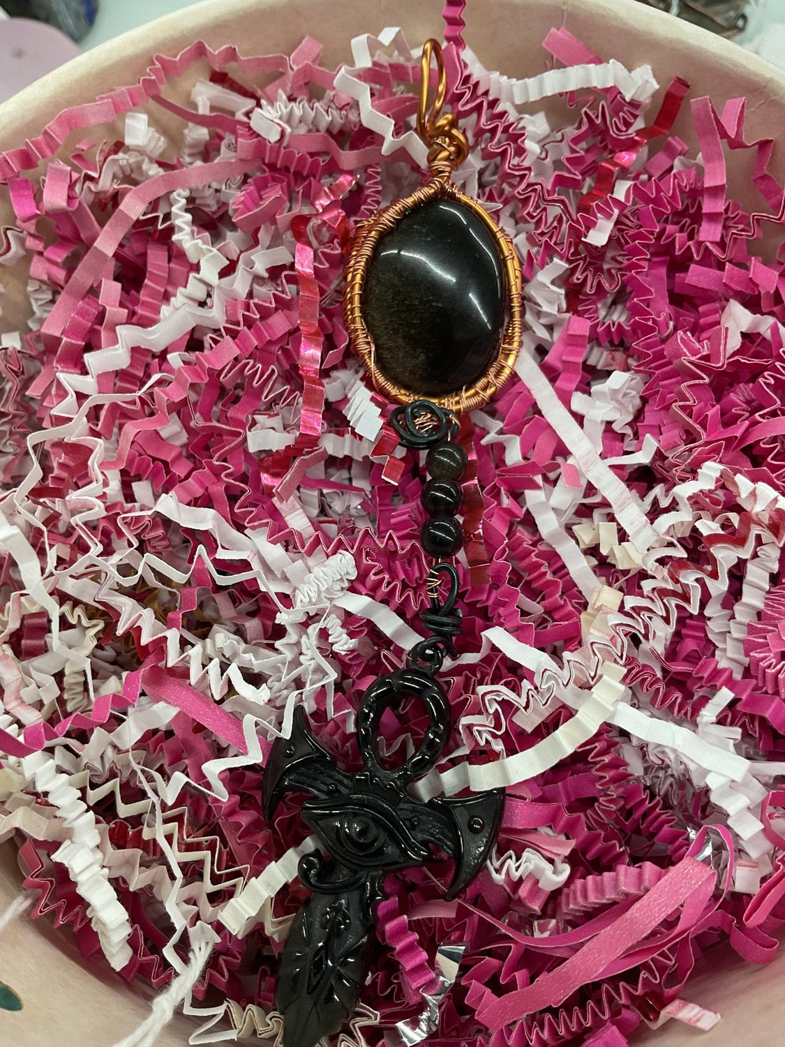 Ra (Black Sheen Obsidian)