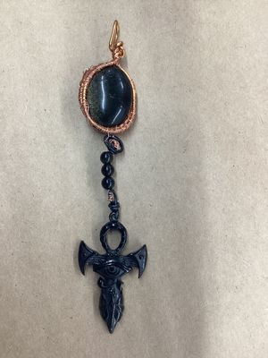 Ra (Black Sheen Obsidian)