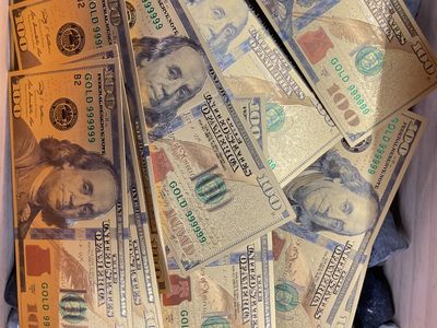 Gold $100 Bill