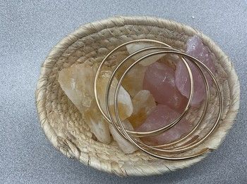 Gold bangle Gold bangle