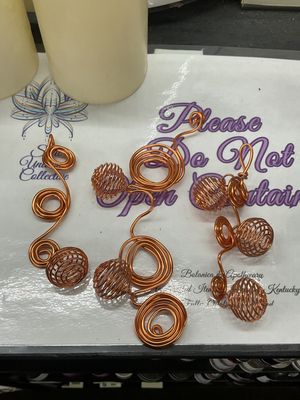 Spiral Copper Cage