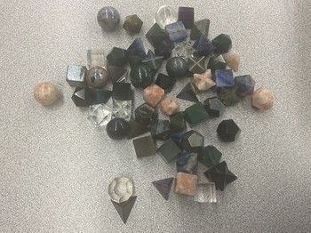 Mini Geo Shape  Crystals