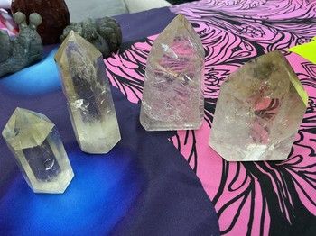 Citrine Clear Tower Points
