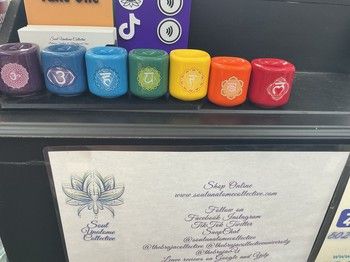 Candle Holder - Chakra Design