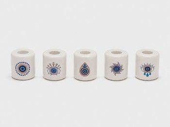 Chime Candle Holder - Evil Eye