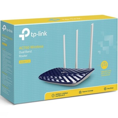 Archer C20 AC750 Wireless Dual Band Router