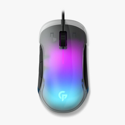 Porodo Gaming 8D Crystal Shell Gaming Mouse ماوس الألعاب