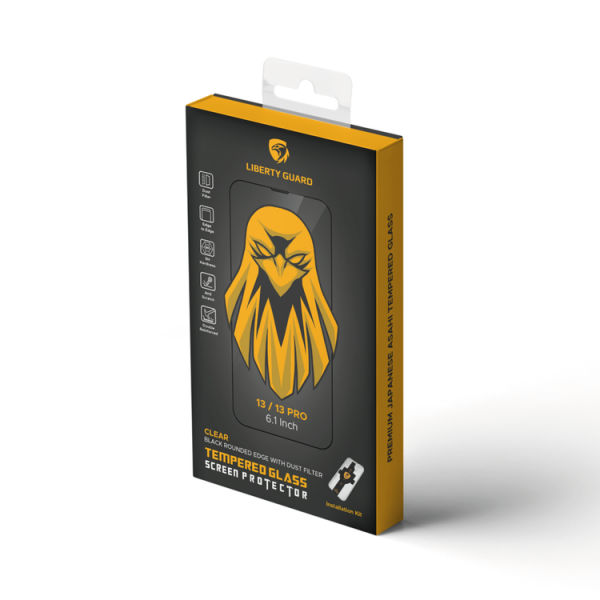 Liberty Guard Clear Tempered Glass Screen Protector IPhone