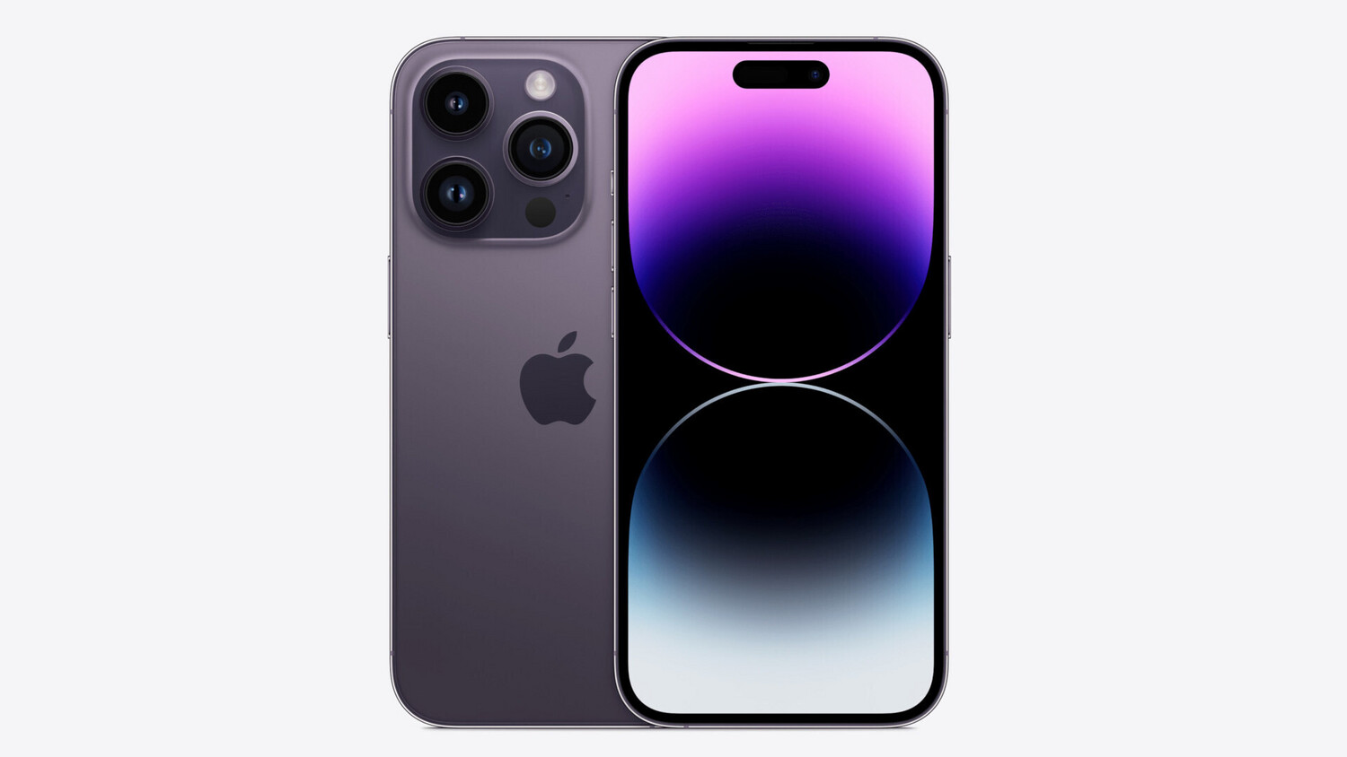 USED APPLE IPHONE 14 PRO MAX 256GB Purple 86%  Battry Life LCD Change