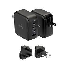 Powerology 100W Triple PD GaN Charger-Black
