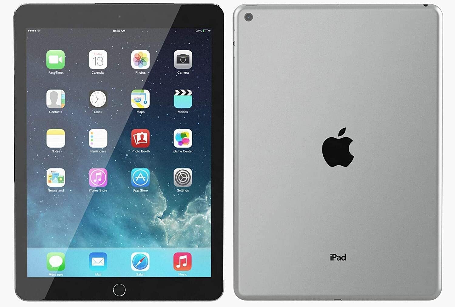 used iPad air 1 16GB Space Gray  wife 85%