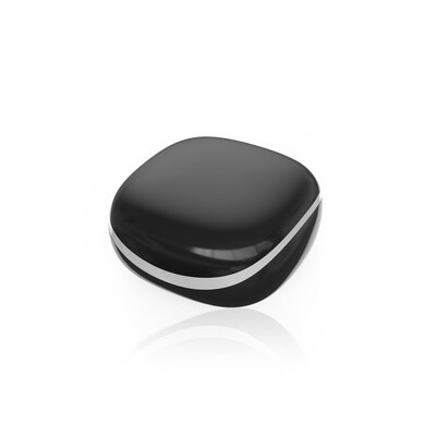 Porodo Soundtec High Bass Earbuds - Black سماعه