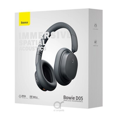 BOWEI D05 WIRELESS HEADPHONE GRAY سماعة