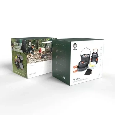 Green Lion Camping Cookware Set