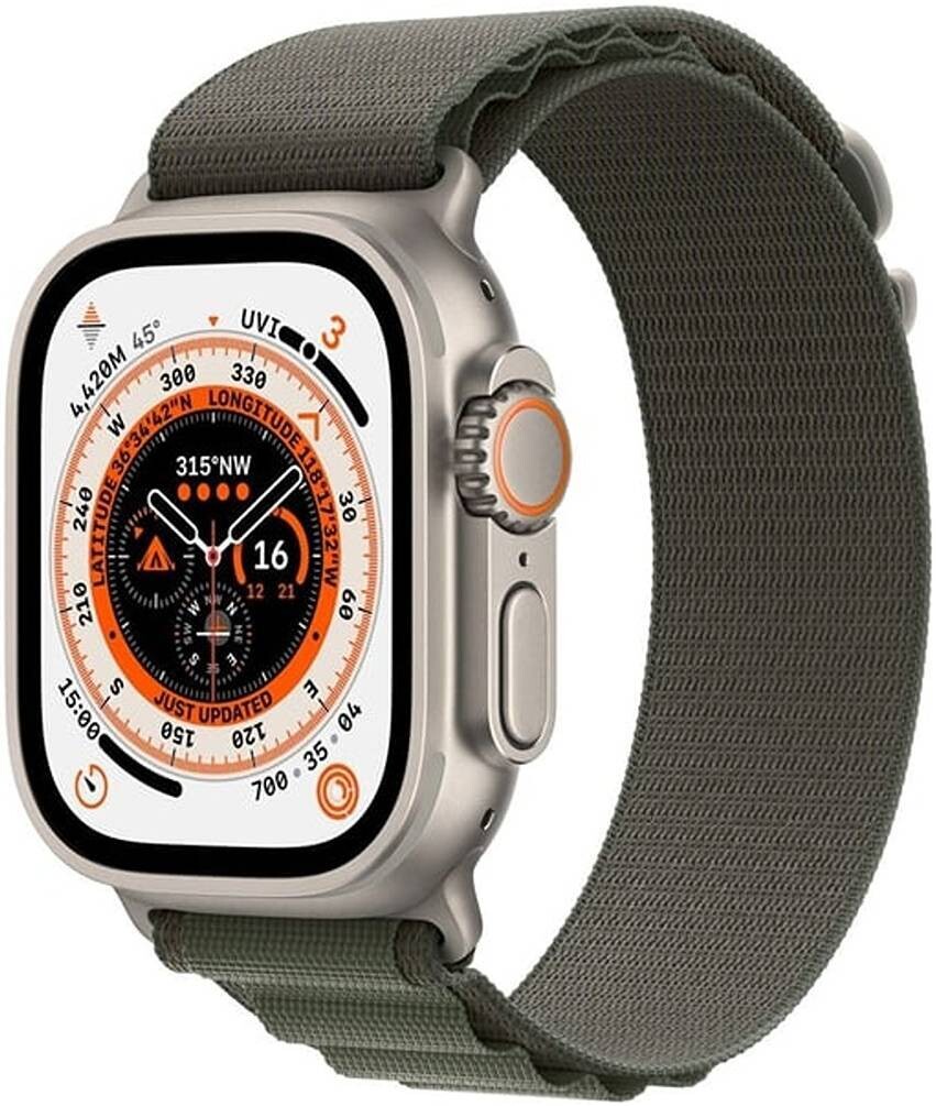 used APPLE WATCH ULTRA 1 49MM GOLD ساعه مستخدمه