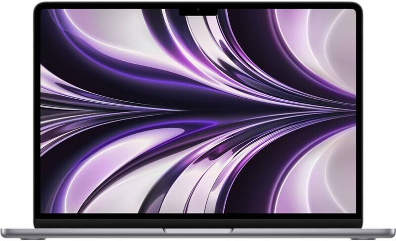 NEW MACBOOK AIR 2022 8RAM 256GB M2 GRAY 15 Inch  لابتوب جديد