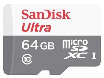 SanDisk Ultra 64GB micoSDXC C10 100Mb/s