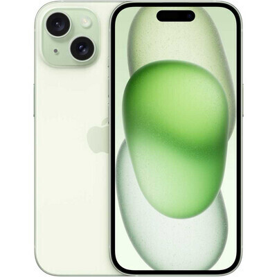 Apple iPhone 15 – 256GB – Green جهاز آبل جديد