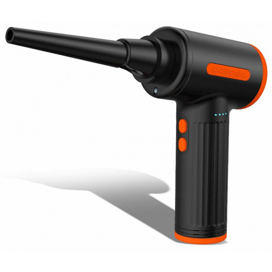 Porodo Triple Speed Portable Air Duster – Black منظف الهواء المحمول