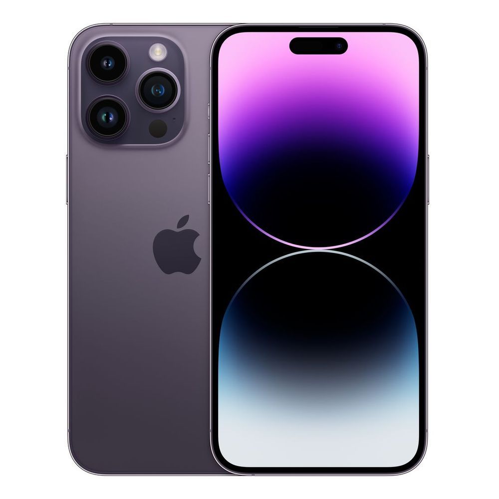 used iPhone 14 Pro 256GB Deep Purple هاتف ابل مستخدم