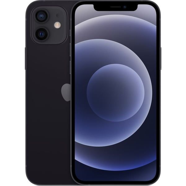 Used Apple iPhone 12 – 128GB – Black هاتف آبل مستخدم