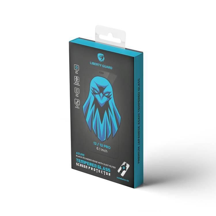 Liberty Guard 2.5D Rounded Edge Screen Protector for iPhone - Azure